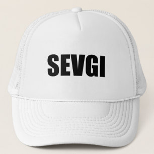 Liebe von Sevgi in Aserbaidschan Truckerkappe