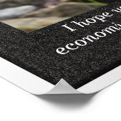 Liebe von Vögeln - Emily Dickinson Zitat - Druck Poster (Ecke)