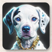 Liebe von Welpen (Set2): Getränkeuntersetzer (Vorderseite)