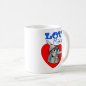 Liebe von ZinnMania! Kaffeetasse (VorderseiteRechts)