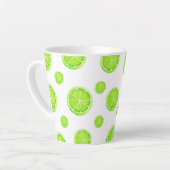 Liebe von Zitronen. Milchtasse (Linke Ecke)