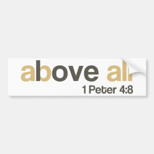 Liebe vor allem autoaufkleber