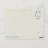 Liebe Vs Hate Postkarte (Rückseite)