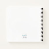 Liebe wächst am besten in kleinen Häusern Zitat Notizblock (Rückseite)