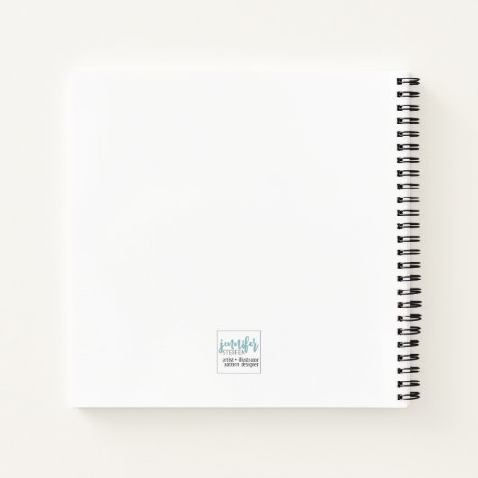 Liebe wächst am besten in kleinen Häusern Zitat Notizblock (Rückseite)