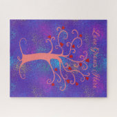 Liebe wächst hier Herzbaum Puzzle (Horizontal)