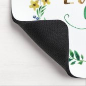 Liebe wächst hier mousepad (Ecke)