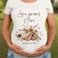 Liebe wächst hier Pumpkin Fall Baby Shower