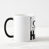 Liebe wächst hier verwandlungstasse (Links)