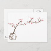 Liebe wächst postkarte (Vorne/Hinten)