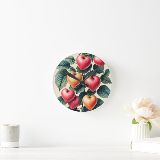 Liebe wächst runde wanduhr (Zuhause)