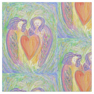 Liebe Wächter Engel Herz-Kunst Material Stoff