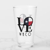 LIEBE Waco Texas Glas (Rückseite)