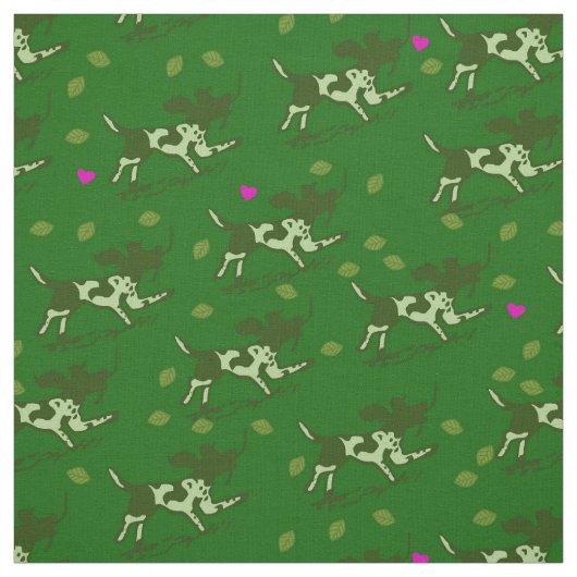 Liebe-Wald Stoff (Muster)