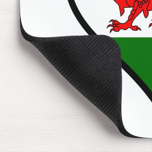 Liebe Wales Mousepad (Ecke)
