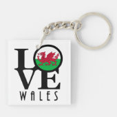 LIEBE Wales Schlüsselanhänger (Rückseite)