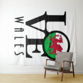 LIEBE Wales Wandteppich (Beispiel (Horizontal))