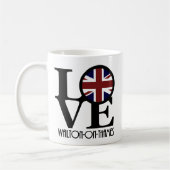 LIEBE Walton-On-Thames 11oz Kaffeetasse (Links)