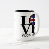 LIEBE Walton über Themse 15oz Zweifarbige Tasse (VorderseiteRechts)