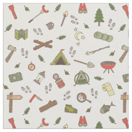 Liebe Wandern und Camping Waldeland Wilderness The Stoff