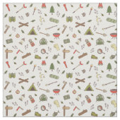 Liebe Wandern und Camping Waldeland Wilderness The Stoff (Muster)