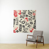 Liebe Wandteppich (Beispiel (Horizontal))