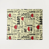 Liebe Wandteppich (Vorderseite (Horizontal))