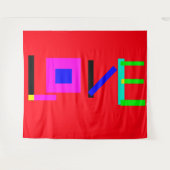 Liebe Wandteppich (Vorderseite (Horizontal))