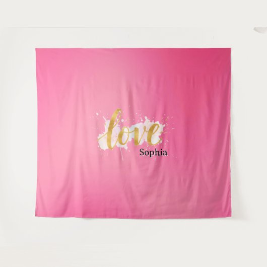 Liebe Wandteppich (Vorderseite (Horizontal))