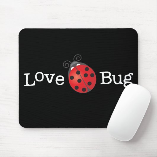 Liebe-Wanze - Marienkäfer Mousepad (Mit Mouse)