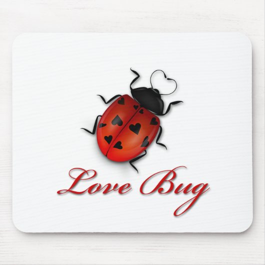 Liebe-Wanze Mousepad (Vorne)