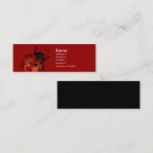 Liebe-Wanzen-Visitenkarte Mini Visitenkarte (Vorne/Hinten)