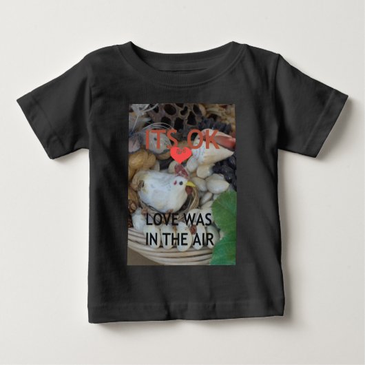 Liebe war in der Luft Baby T-shirt (Vorderseite)