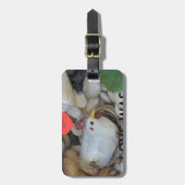 Liebe war in der Luft Gepäckanhänger (Vorderseite vertikal)