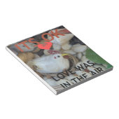 Liebe war in der Luft Notizblock (angewinkelt)