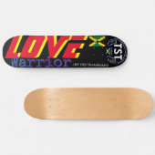 LIEBE WARRIOR 8 1/2" Skateboard Deck (Horizontal)