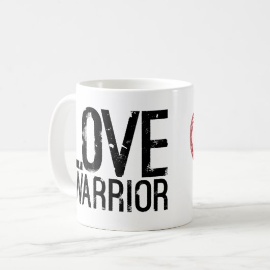 Liebe Warrior Classic Tasse (Vorderseite Links)