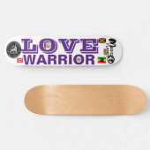 LIEBE WARRIOR Skateboard (Horizontal)
