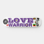 LIEBE WARRIOR Skateboard (Horizontal)