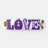 LIEBE WARRIOR Skateboard (Horizontal)