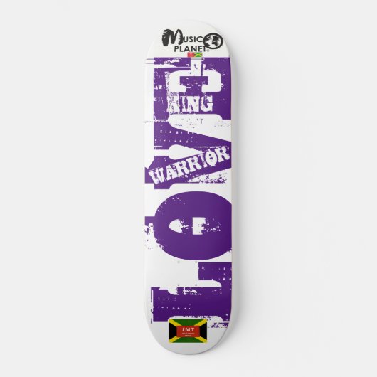 LIEBE WARRIOR Skateboard (Vorderseite)