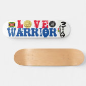 LIEBE WARRIOR Skateboard (Horizontal)