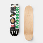LIEBE WARRIOR / TST Skateboard (Vorderseite)