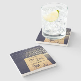 LIEBE, WAS SIE STONE UNTERSETZER? STEINUNTERSETZER