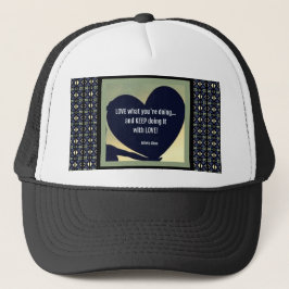 LIEBE, was Sie tun Cap - Adiela Akoo Truckerkappe