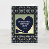 LIEBE Was Sie tun Karte von Adiela Akoo (Vorderseite)