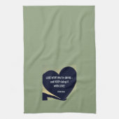 LIEBE Was Sie tun Küchentücher - Adiela Akoo (Vertikal)