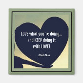 LIEBE, was Sie tun Magnet - Adiela Akoo (Vorne)