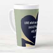 LIEBE Was Sie tun Olivenöl Tasse - Adiela Akoo (Linke Ecke)