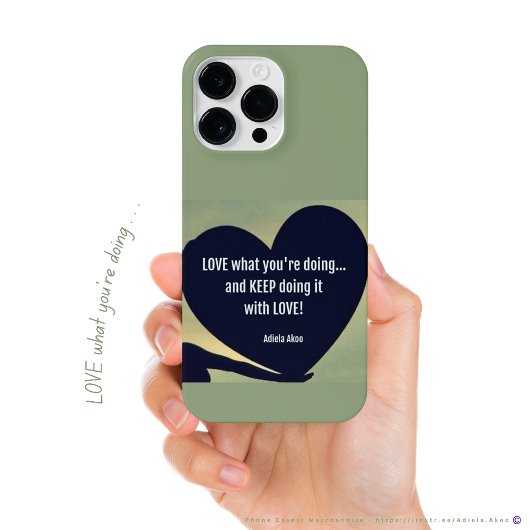LIEBE, was Sie tun Phone Case - Adiela Akoo iPhone Hülle